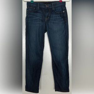 Joe's Jeans Womens Crop 24 Jackie Wash Blue Jeans Denim